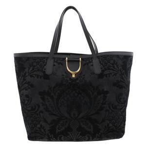 GUCCI Soft Stirrup Tote Bag Black